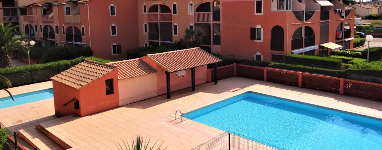 Appartement Charmant A Canet En Roussillon 36 M² Piscine Partagee Bagian luar foto